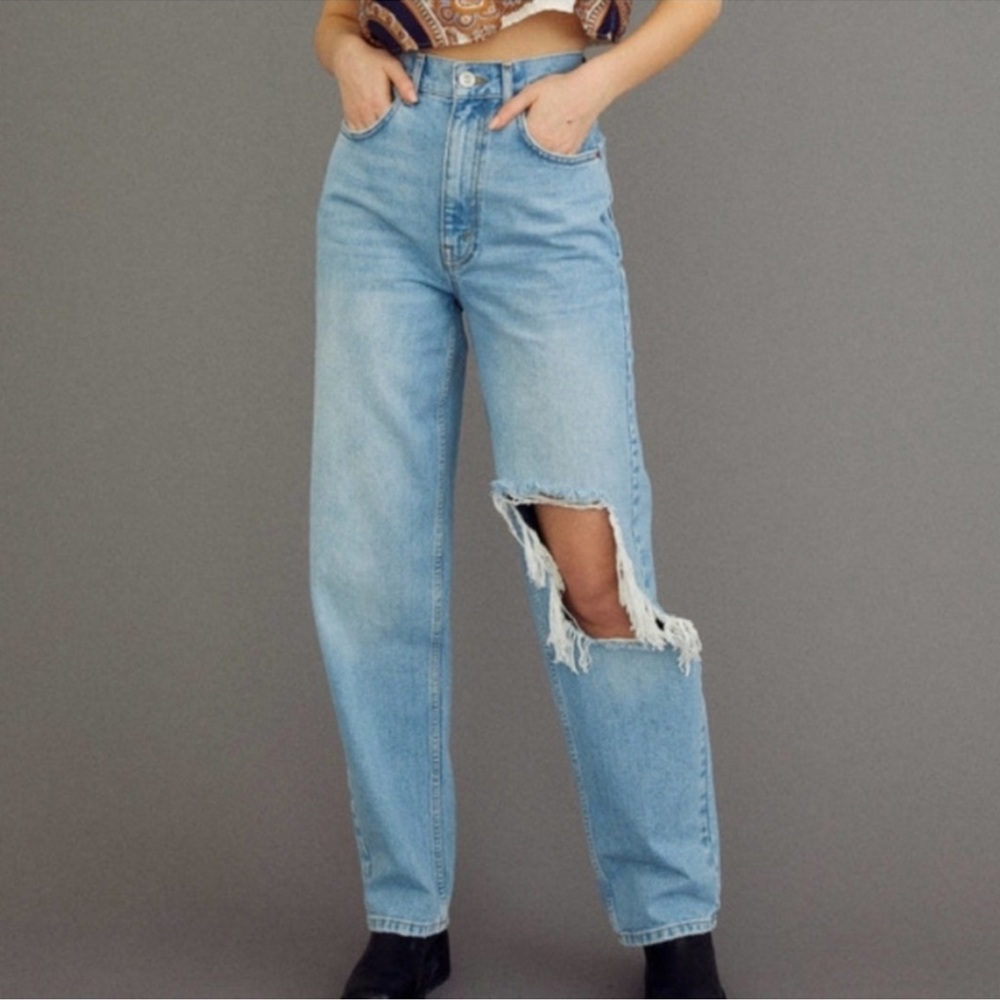 BDG high rise baggy jeans size 25